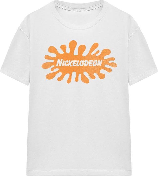 Actual product image Nickelodeon Unisex Adult Retro Splat Logo T-Shirt (S)