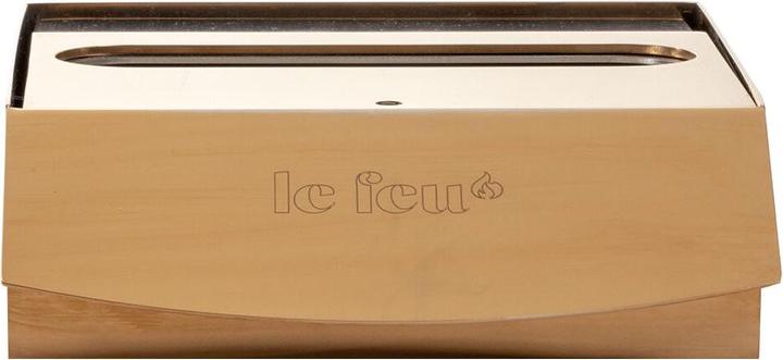 Image du produit Le Feu Bio Ethanol Cheminée Ground Steel Low Blanc - Rose Gold Edition