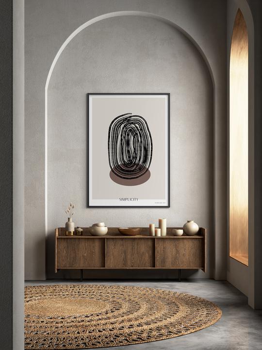 Produktbild ChiCura Simplicity Poster (70 x 100 cm)