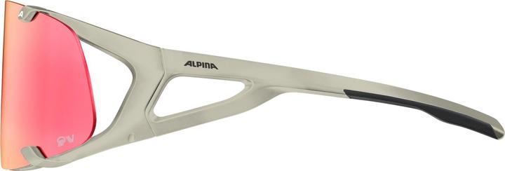 Produktbild ALPINA SPORTS Hawkeye QV (Cool grey matt, quattro varioflex mirror + rainbow)