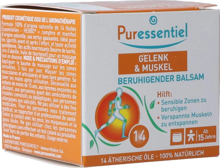 Produktbild Puressentiel Balsam Gelenke 14 ätherische Öle Bals (1 x, 30 ml, 60 g)