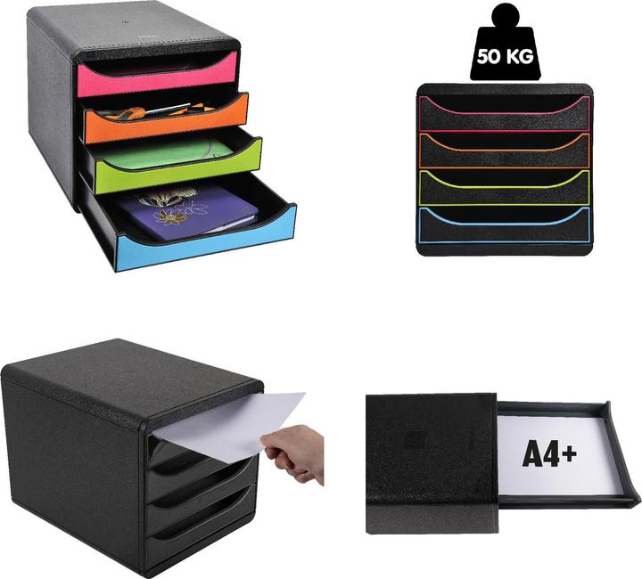 Actual product image Exacompta Self standing drawer boxes (A4+)