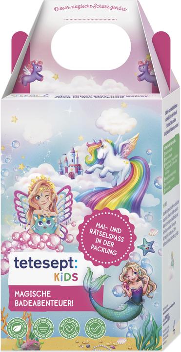 Actual product image Tetesept Kids Set Magical Bathing Adventures (220 ml, Bubble bath)
