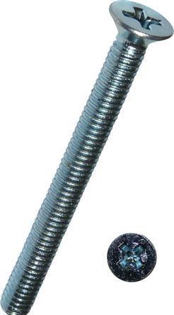 Produktbild Werkstarck Metallschrauben Senkkopf DIN 965 (100 Schrauben pro Stück)