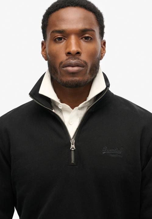 Actual product image Superdry Sweatshirt Casual Comfortable fit Essential Logo Henley (XL)