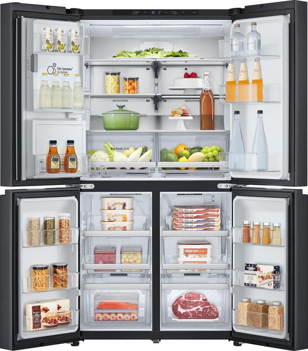 Produktbild LG Multi-Door GML960EVBE 367L/274L bk E (Speditionsversand) (641 l)