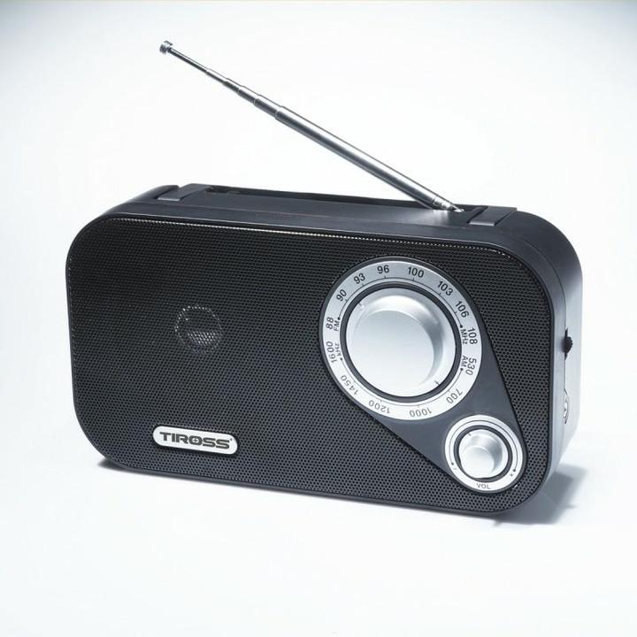 Tiross Radio Przenośne Na Baterie Ts462