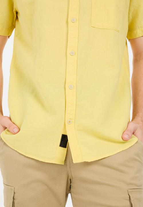 Image du produit Camel Active Kurzarmhemd aus einem Baumwoll-Leinenmix (5XL)
