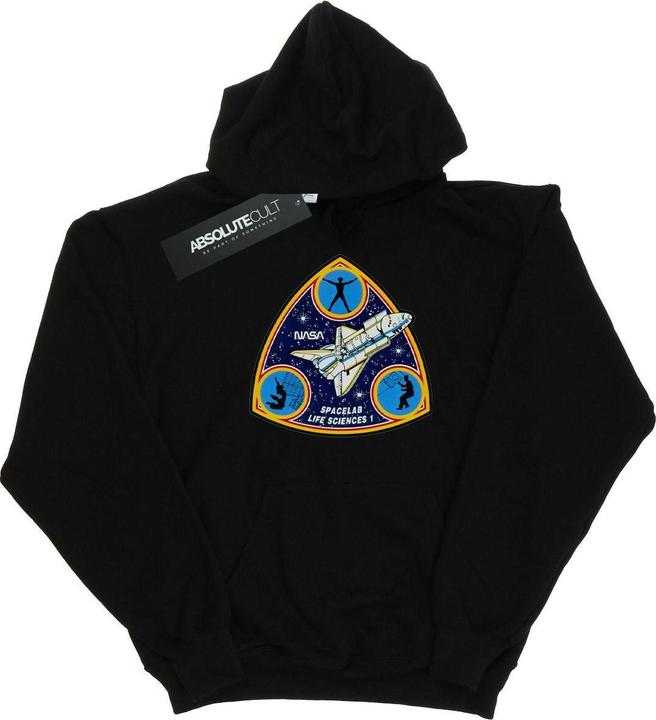 Actual product image Nasa Mens Classic Spacelab Life Science Hoodie (M)