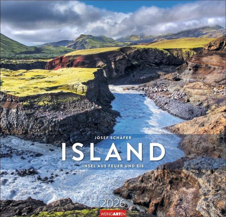 Produktbild Island Kalender 2026 - Insel aus Feuer und Eis (48 x 46 cm, Deutsch)