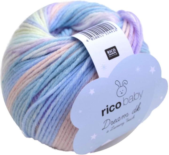 Produktbild Rico Design Wolle Baby Dream dk 50 g, Pastell mix (115 m)