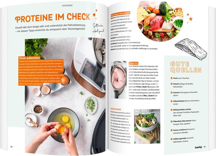 Actual product image mein ZauberTopf Einfach lecker! Schlank ohne Diät (German, Editorial team my magic pot, 2025)