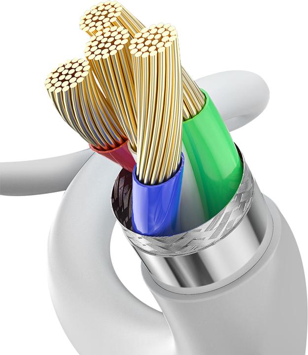 Actual product image LinQ USB-C cable 5A, 3m long (0.30 m)