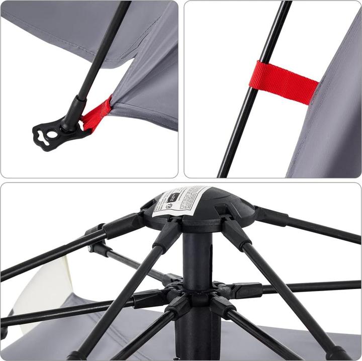 Immagine prodotto VidaXL Tenda da spiaggia 3 persone a sgancio rapido impermeabile (tenda da spiaggia, 2.55 kg, 3 persone)