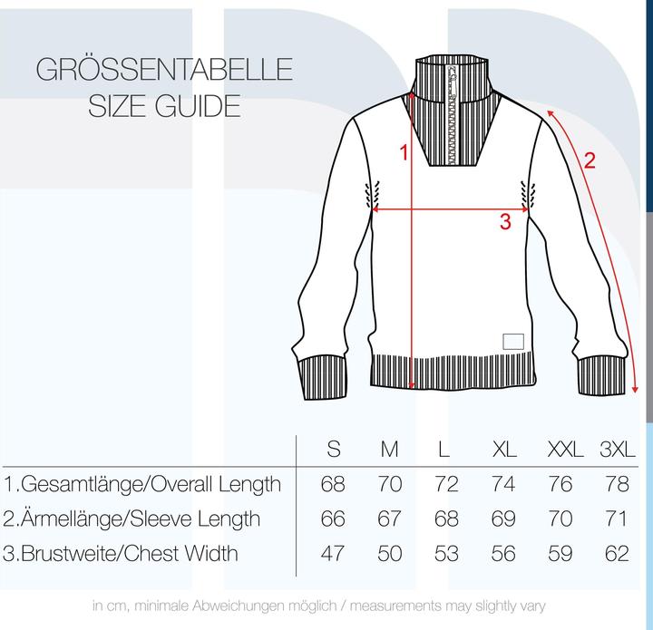 Image du produit Solid Petro Pull En Grosse Maille À Col Camionneur Pull-Over Pour Homme Avec Col Droit Avec Fermetur (XXL)