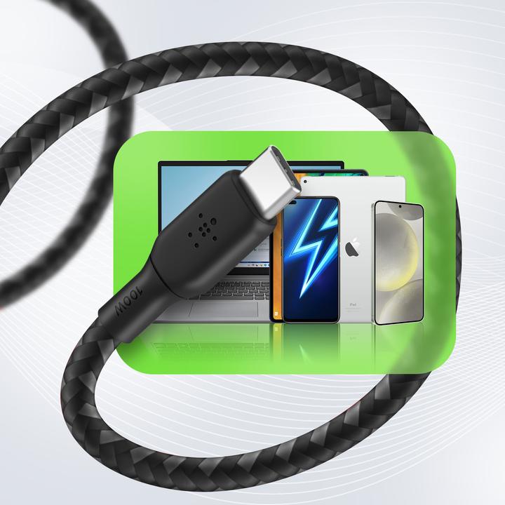 Image du produit Belkin USB type C - USB type C (2 m, USB 2.0)