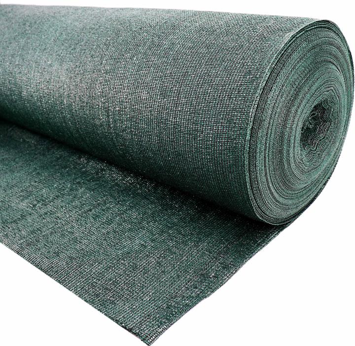 Actual product image Aquagart 25m Schattiernetz Zaunblende Tennisblende Windschutznetz Sichtschutzzaun 150g 2m (2500 cm)