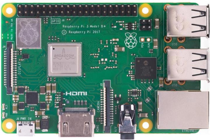 Actual product image Raspberry Pi 3 Model B+