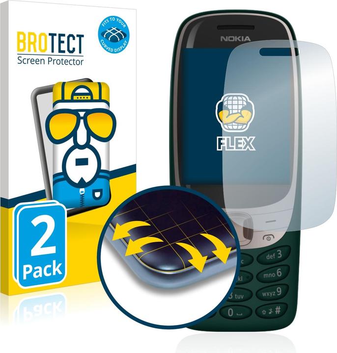 Image du produit BROTECT Full-Cover Protection (2 pièce(s), Nokia 6310 (2021))