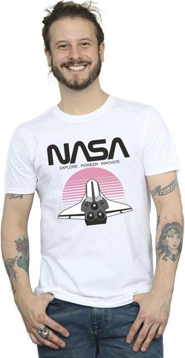 Immagine prodotto Nasa Space Shuttle Sunset Maglietta Uomo (XXL)