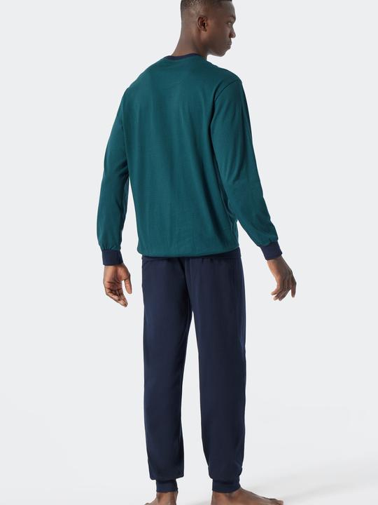 Actual product image Schiesser Essentials Nightwear Pyjamas Long Sleeve (M)