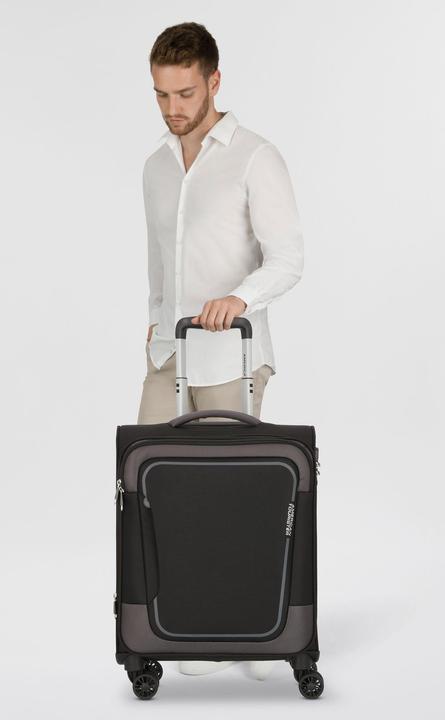 Immagine prodotto American Tourister Valigia e trolley Pulsonic Spinner 55 EXP (35 l, Bagaglio a mano (fino a 50 litri))