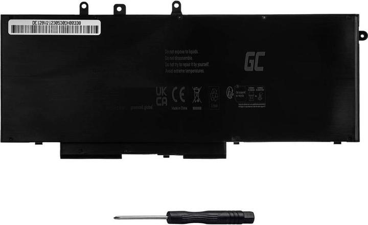 Actual product image GreenCell Battery for Dell Latitude 5280 5290 5480 5490 5491 / 7.4 6.200mAh (4 Cells, 6200 mAh)