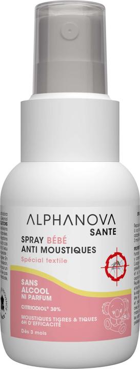 Alphanova Baby Spray Anti-Mücken Textil 50 ml (50 ml)