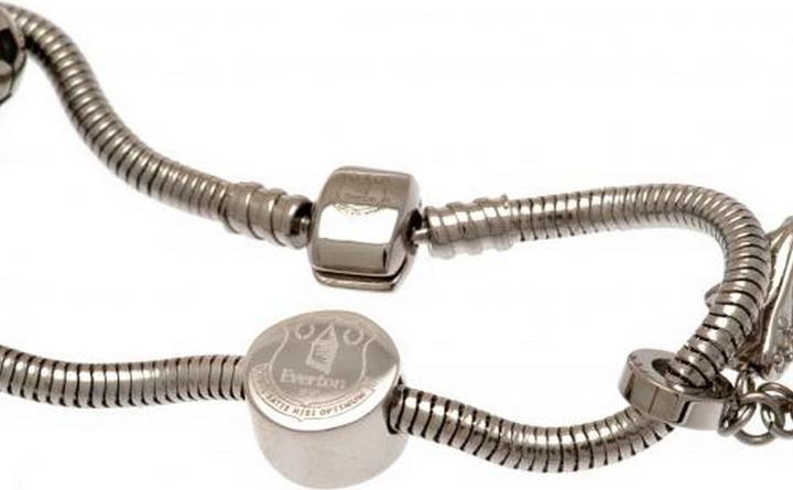 Immagine prodotto Everton FC Bracciale Charm (18 cm, 100% acciaio inossidabile)