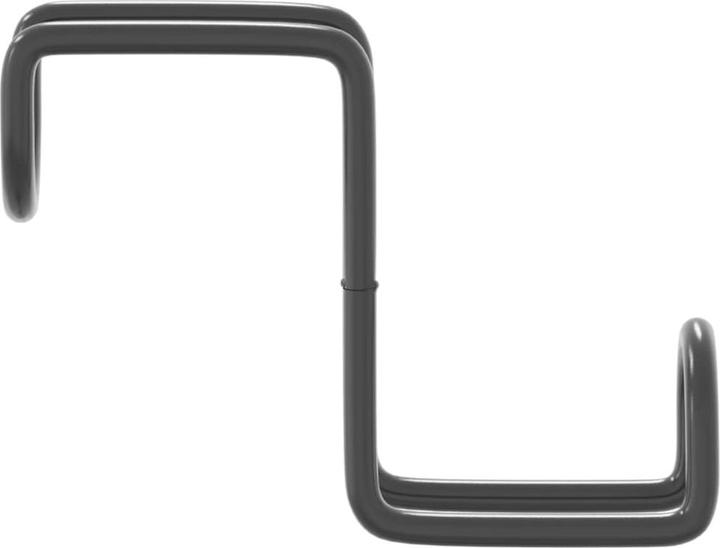 Actual product image VidaXL Snaffle holder 3pcs. Bridle hook Snaffle hanger Snaffle hook Black steel