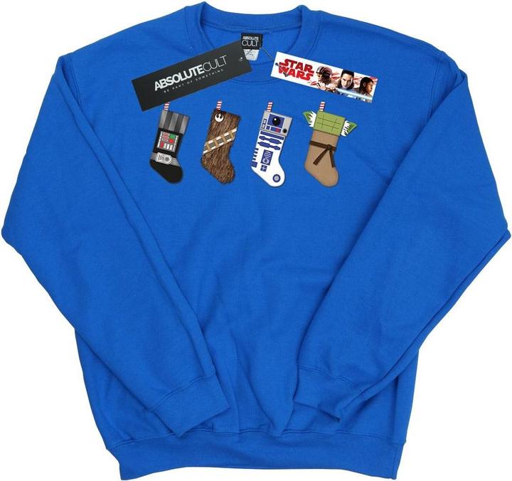 Actual product image Star Wars Boys Christmas Stockings Sweatshirt (152, 158)