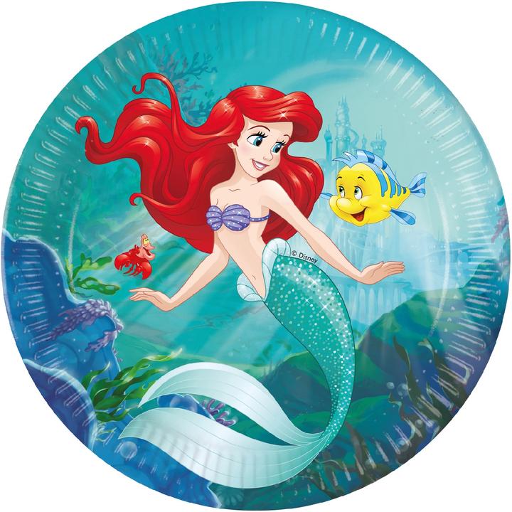 Produktbild Procos Disney Prinzessin Kuchen Teller Arielle
