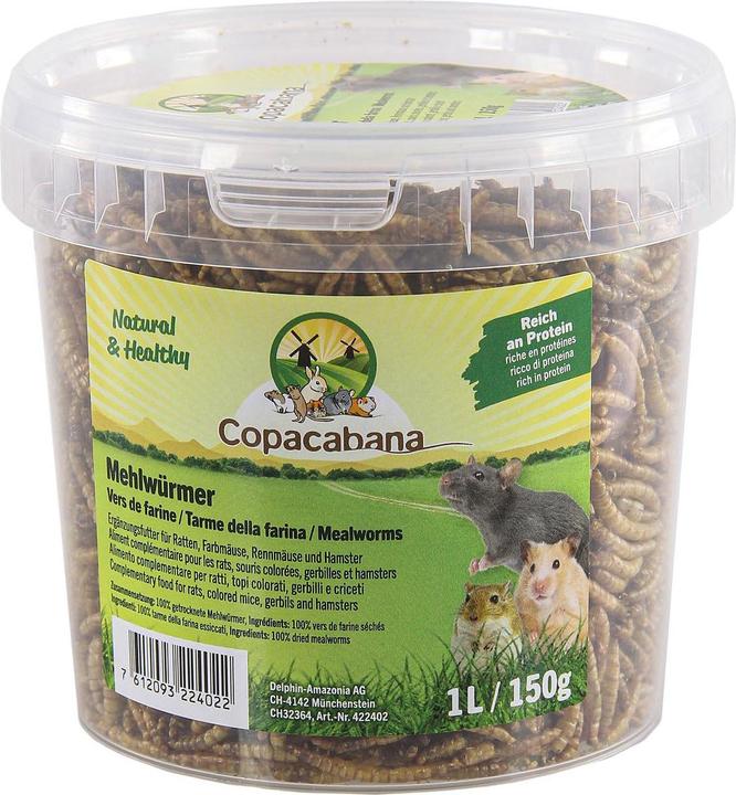 Immagine prodotto Copacabana Vermi della farina 1litro/150g (0.15 kg, 1 x)