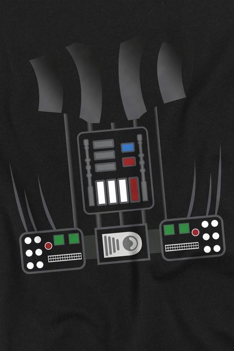Actual product image Star Wars Mens Darth Vader Costume T-Shirt (S)