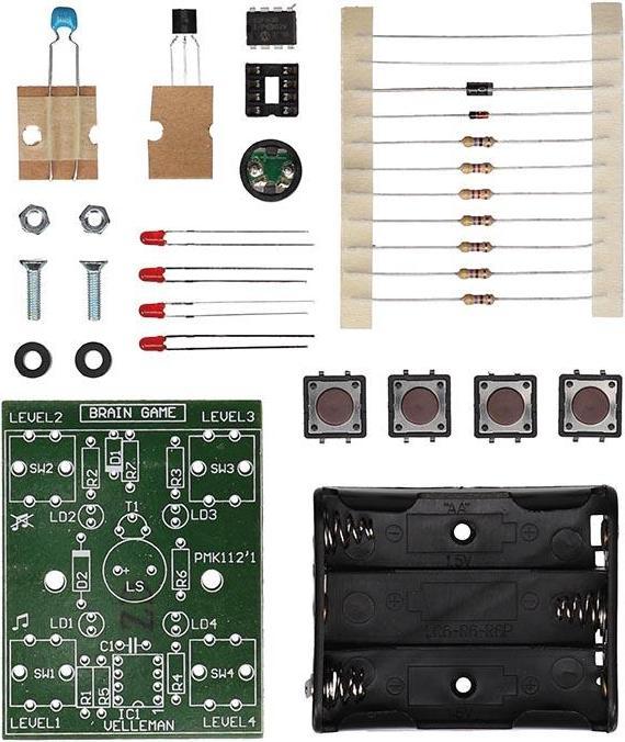 Actual product image Whadda Kit Electronic Game