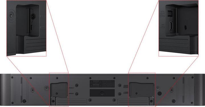 Actual product image Samsung HW-S50B (140 W, 3.0 Channel)