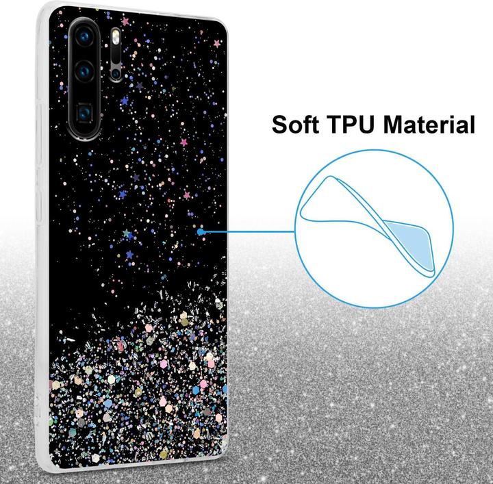 Produktbild Cadorabo TPU Hülle mit Glitzer für Huawei P30 PRO (Huawei P30 Pro)