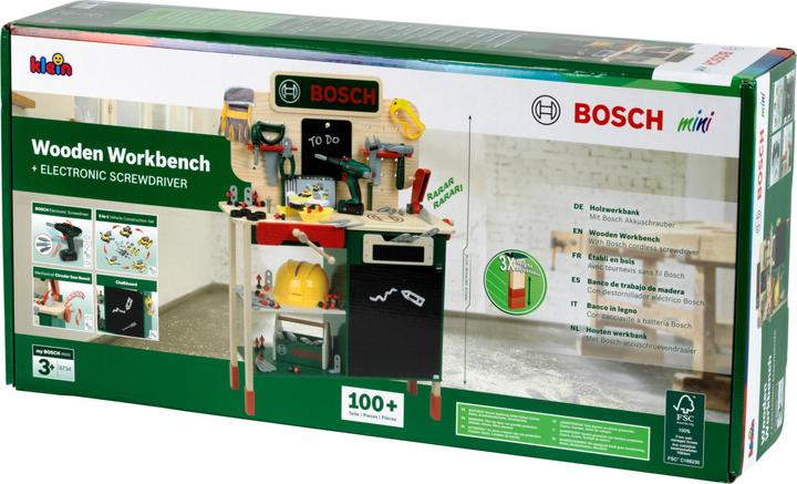 Immagine prodotto Theo Klein Bosch - Banco da lavoro in legno