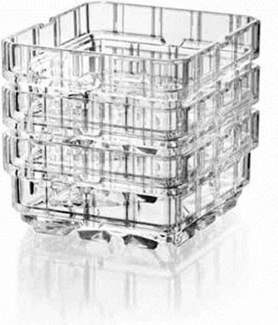 Produktbild Rcr 6er Set Stack Click Clack Schüsseln klein 11x11x5.1 cm (0.20 l)