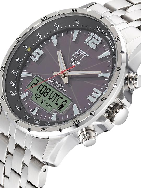 Immagine prodotto ETT EGS-11551-21M Solar Drive Radio Professional 43mm 10ATM (Cronografo, 43 mm)