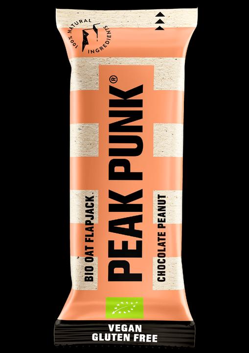 Immagine prodotto Peak Punk Flapjack di avena biologico (Chocolate, Arachide, 1 pz., 60 g)