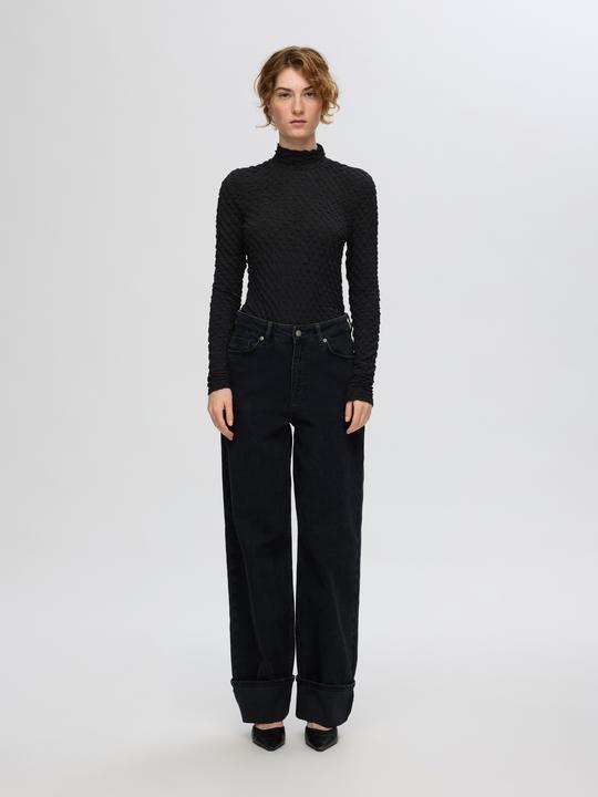 Image du produit Selected Femme Haut texturé à manches longues (XS)