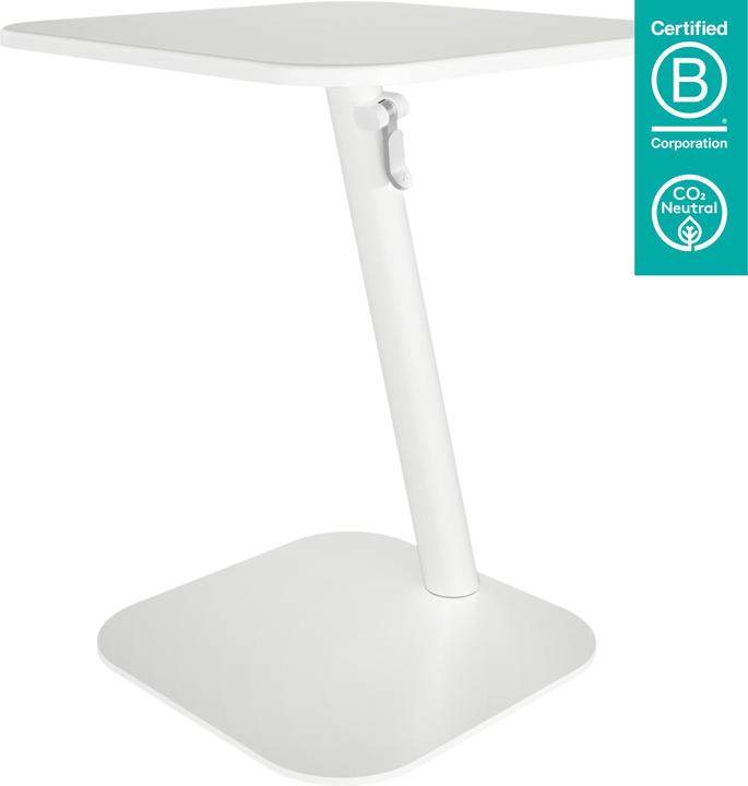 Actual product image Dataflex Bento laptop table 550-755mm height adjustable (45.450), white