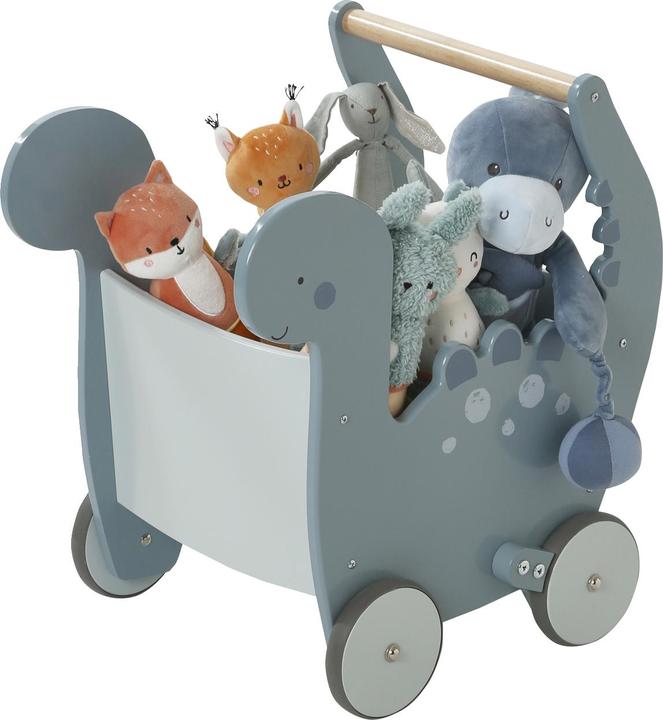 Actual product image Vertbaudet Wooden baby walker FSC, Dino