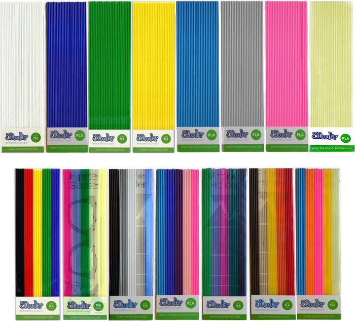 Produktbild 3Doodler PL05-DUCK​ 3D-Druckmaterial Polyacticsäure (PLA) (PLA, 3 mm, 2 g, Gelb)