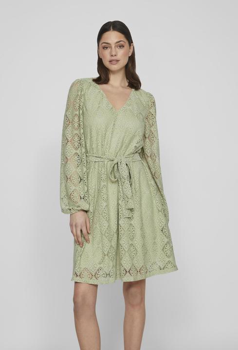 Actual product image Vila Tie waist dress with long sleeves (XS)