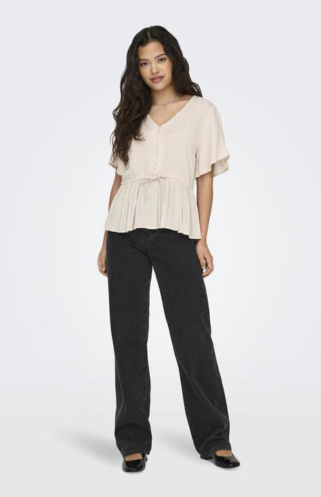 Produktbild Only Gerade geschnitten Hohe Taille Jeans Straight-Fit jeans (W27/L30)