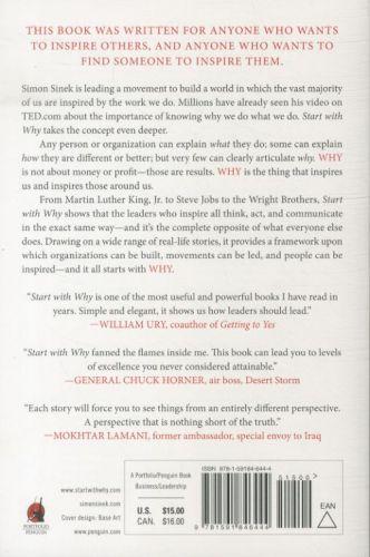 Immagine prodotto Start with Why (Inglese, Simon Sinek, 2011)