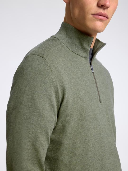 Image du produit Selected Homme Pull-over en maille mi-zip (XXL)