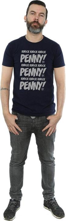 Immagine prodotto Dam Maglietta Uomo Sheldon Knock Knock Penny (L)